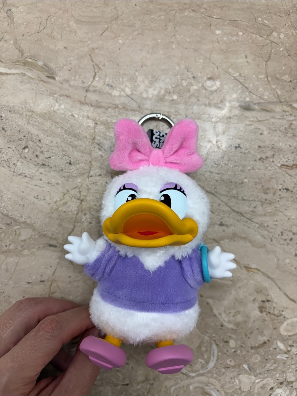 Trending Pop Mart Daisy plush keychain